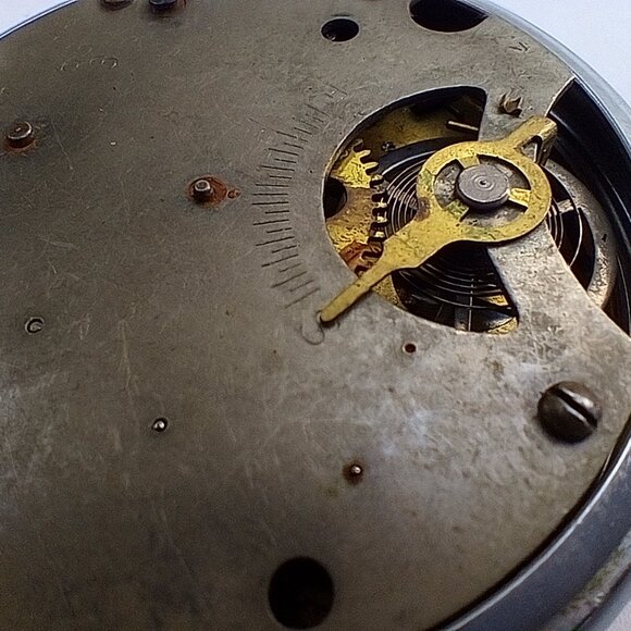 Vintage Ingraham Biltmore Pocket Watch - Parts Only - Picture 3 of 5